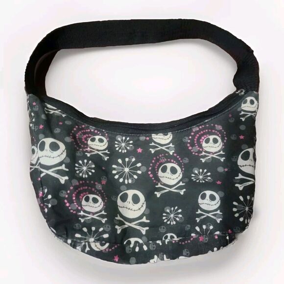 Nightmare Before Christmas Jack Skellington Hand Purse  Skull Bag Loungefly - Picture 1 of 8